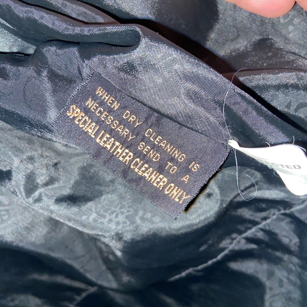 Vintage leather jacket RARE - Picture 7 of 7